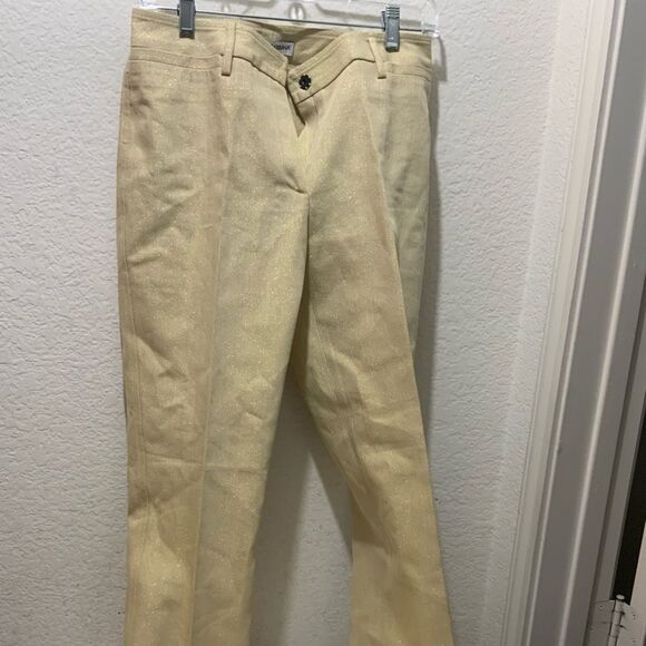 Dolce & Gabbana Women's Pants Glitter Pocket Size 40 cotton 78% polyester 22% - Picture 1 of 15